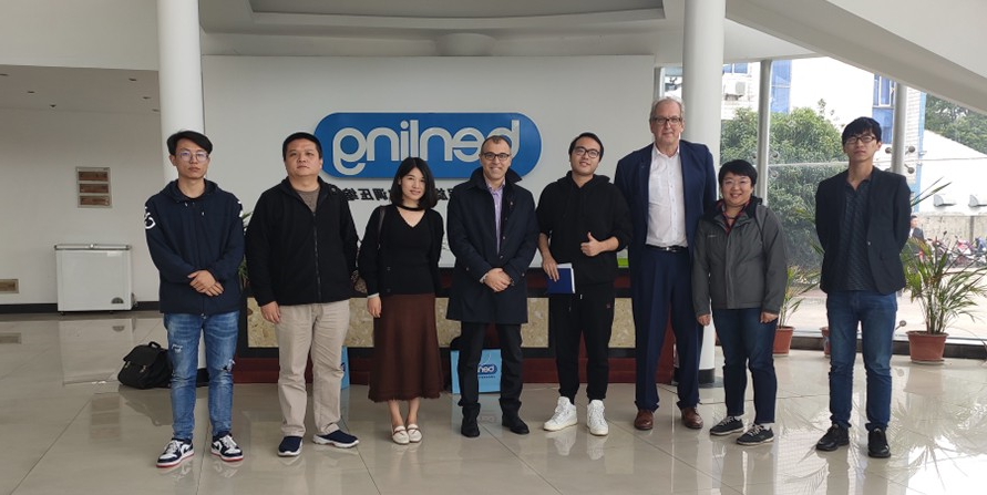 伟博公司来我司洽谈合作事宜  伟博公司来我司洽谈合作事宜